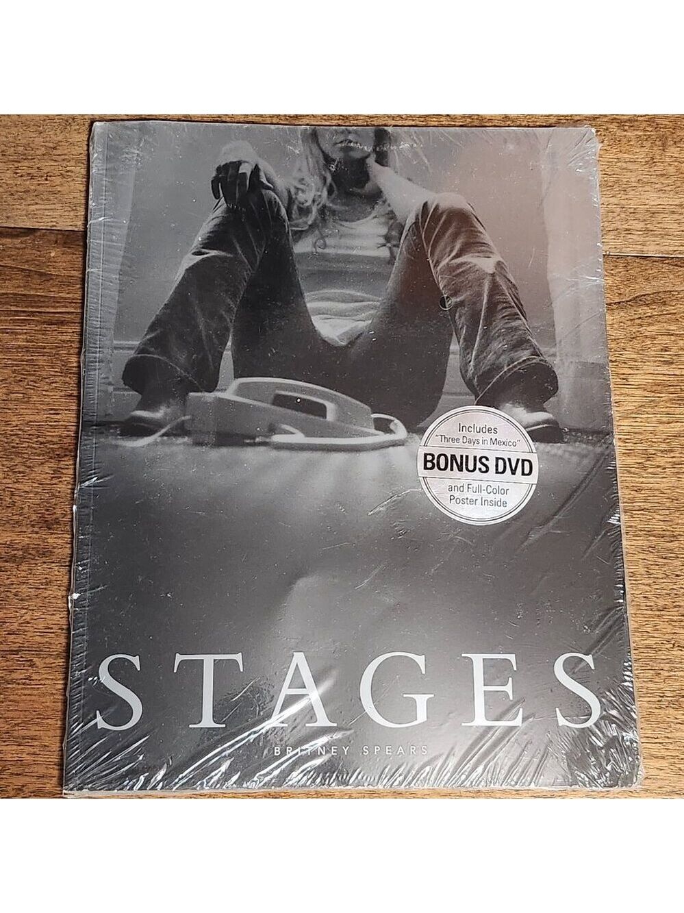 Britney Spears Stages Book Complete DVD + POSTER SEALED